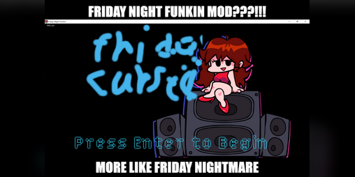 Cover image for Friday's Cursed (Friday Night Funkin mod)