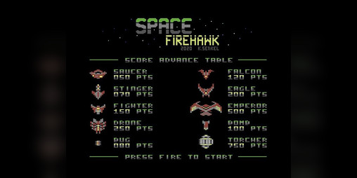 Cover image for Space Firehawk (C64)