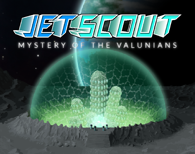 Cover image for Jetscout: Mystery of the Valunians