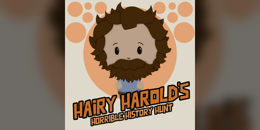 Cover image for Hairy Harold’s Horrible History Hunt