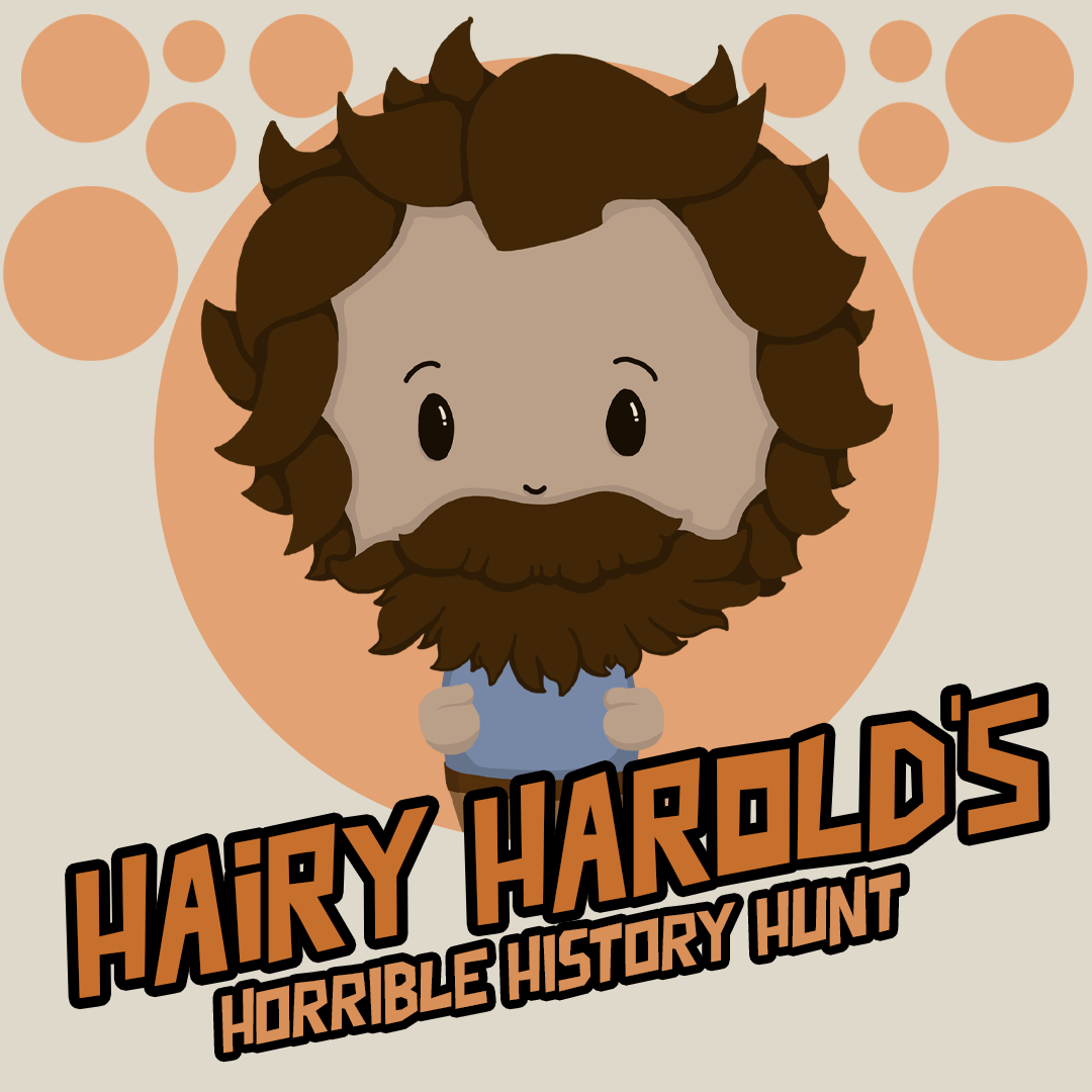 Cover image for Hairy Harold’s Horrible History Hunt