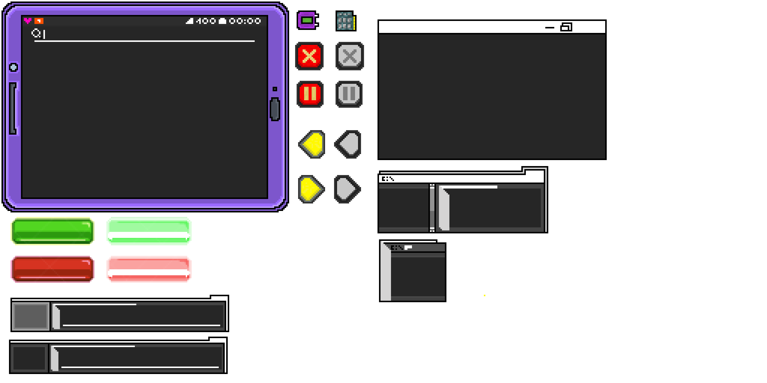 2d Pixel Art Hud Pack By Shyntheo 2841