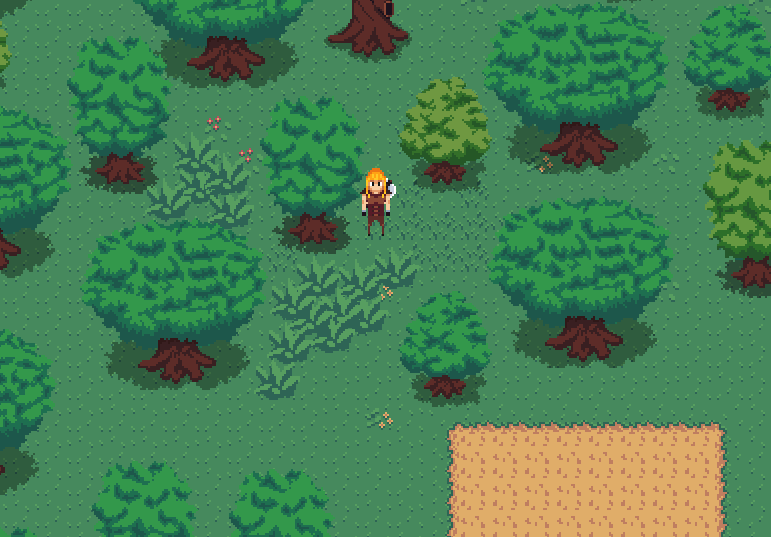 Top down 6 directions Warrior. by JuanLr