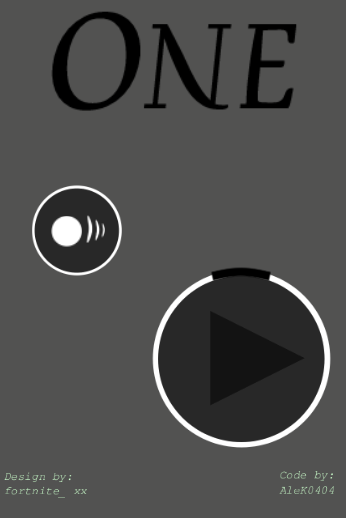 One