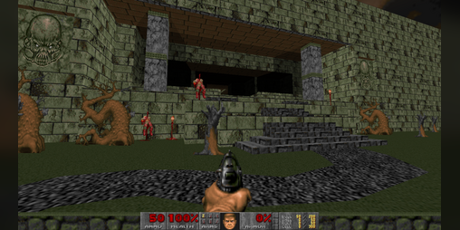 Cover image for Doom 2 wad: Crimson Temple