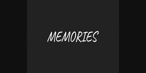 Cover image for Memories