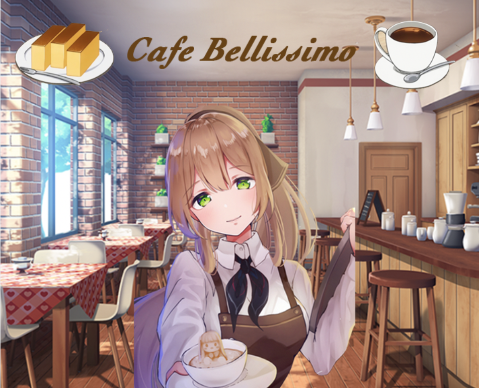 Cafe Bellissimo (Visual Novel) by MatchaGames