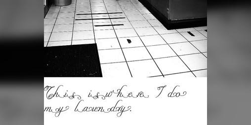 Cover image for This is where I do my laundry