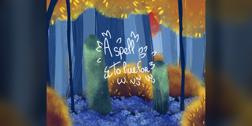 Cover image for A spell to live for