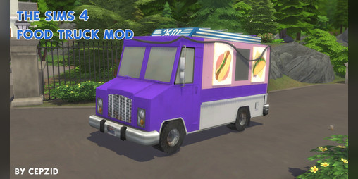 Cover image for The Sims 4 Food Truck Mod