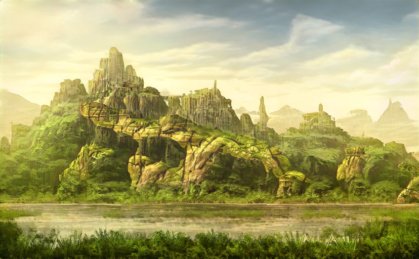 Concept Art - Landscape 1 by Thatnewdevgirl