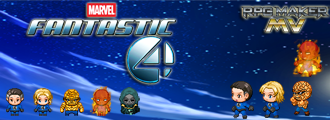 Marvel Fantastic Four Character Sprites & SV Battlers