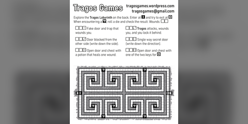 Cover image for Tragos Games Business Card