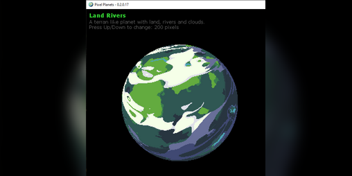 Cover image for MonoGame Pixel Planet Generator