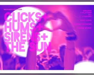 Clicks & Hums & Sirens & The Sun (Revised edition)  