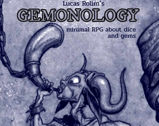 Gemonology Bussiness Card Version   - Minimalist RPG 
