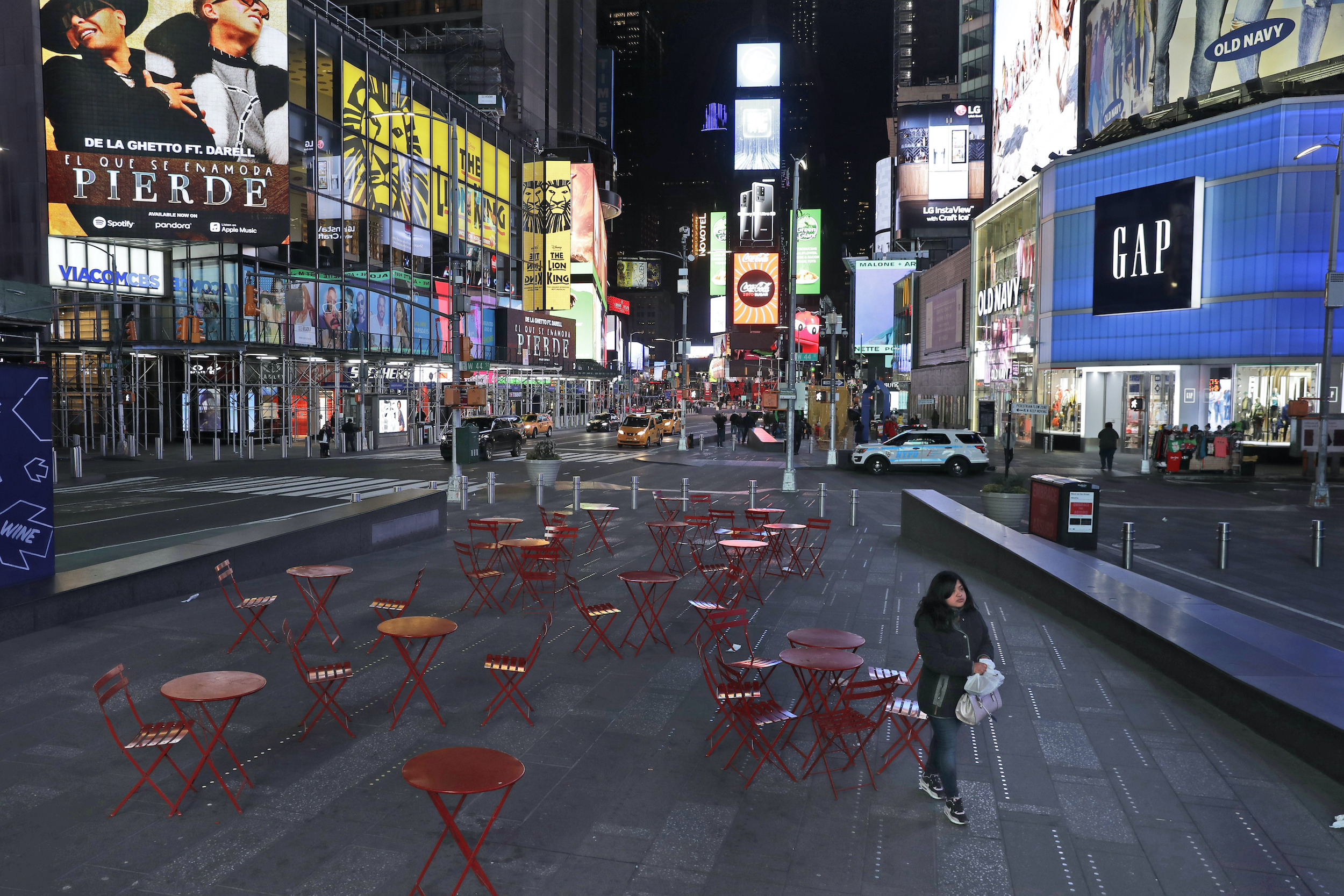 Times Square Under Covid-19
