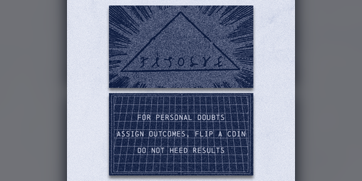 Cover image for RESOLVE - business card