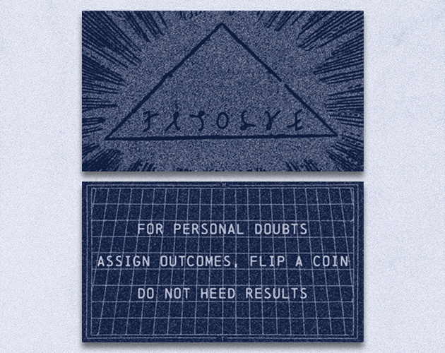 Cover image for RESOLVE - business card