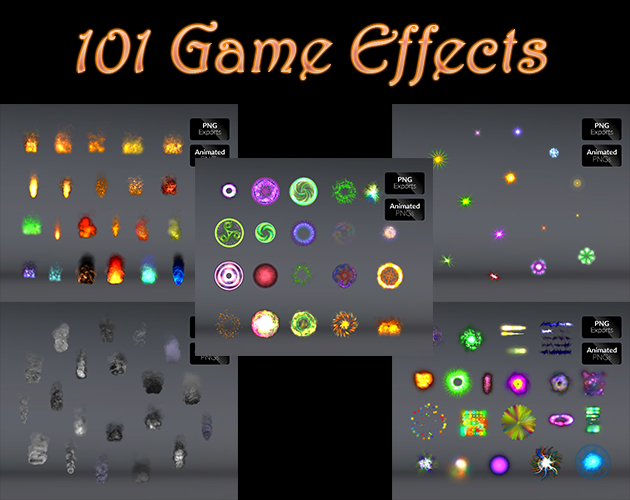 101 Game Effects By Ashishlko11