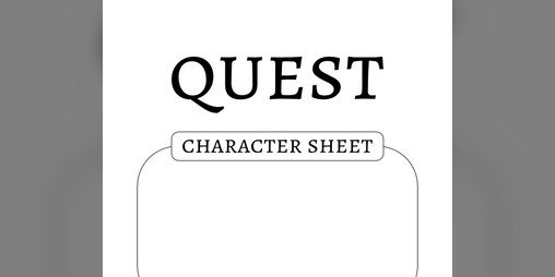 Cover image for Quest RPG Character Sheet (Form Fillable)