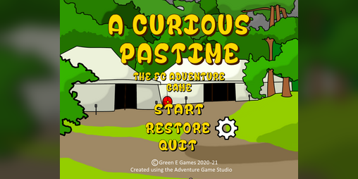 Cover image for A Curious Pastime