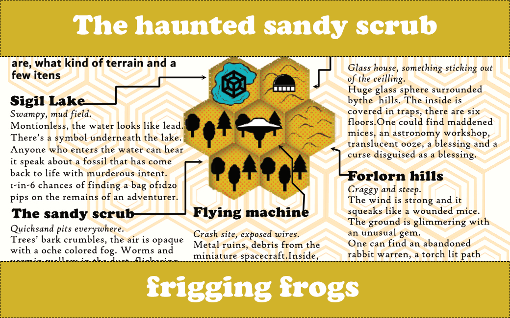 Cover image for The haunted sandy scrub