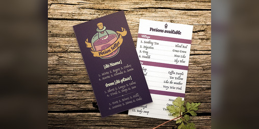 Cover image for Potion Seller Business Card