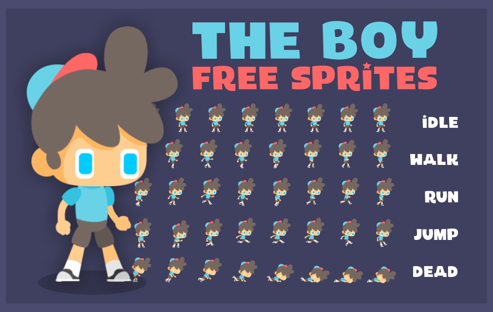 The Boy - Free Sprites