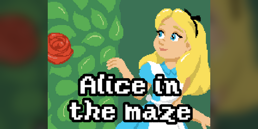 Cover image for Alice in the maze