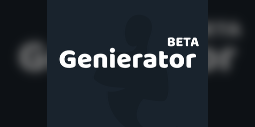 Cover image for Genierator