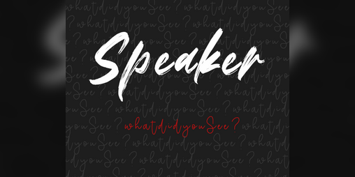 Cover image for Speaker