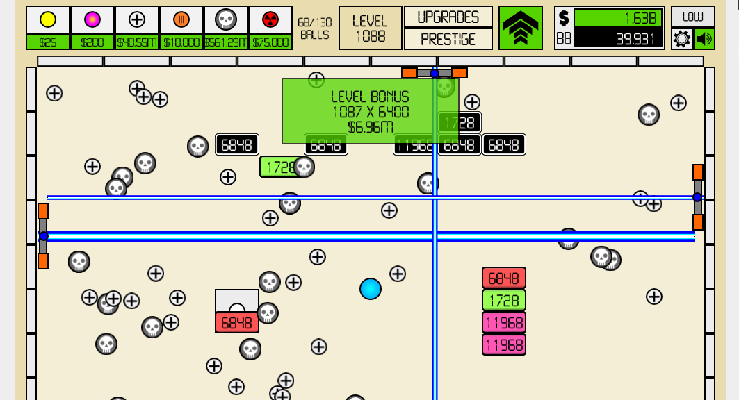 Comments 333 to 294 of 1101 - Idle Breakout by Kodiqi