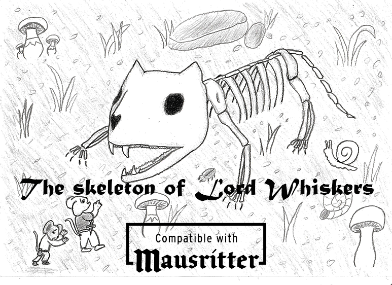 The skeleton of Lord Whiskers