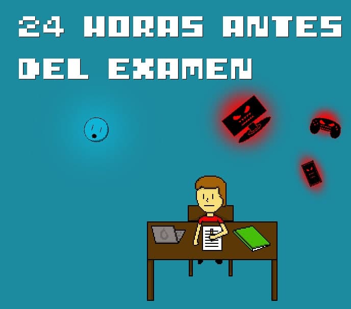 Cover image for 24 Horas Antes Del Examen