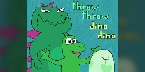 Cover image for Throw Throw Dino Dino