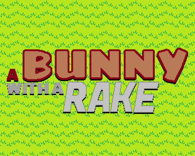 Cover image for A Bunny With A Rake