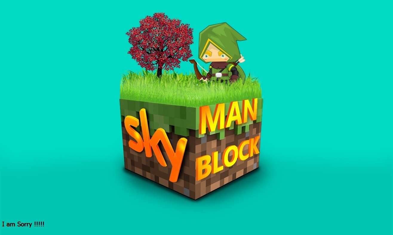 Sky Block Man