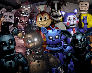 Five Nights at Fredbear's and Friends by luizfern12