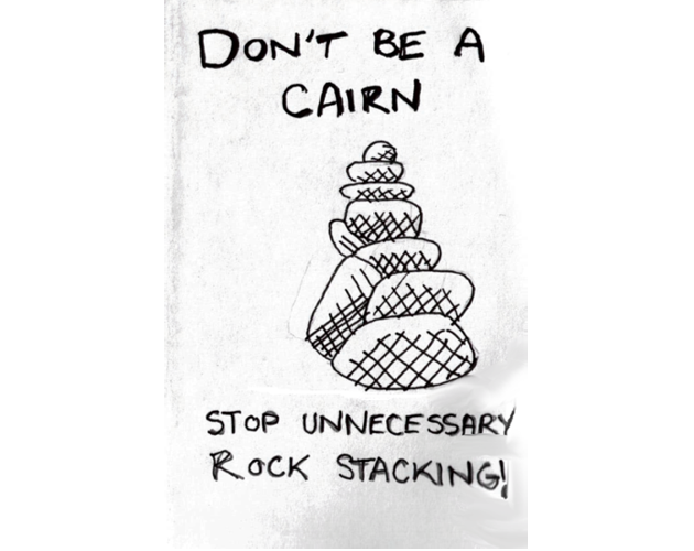 Cover image for Don't Be A Cairn! A PSA