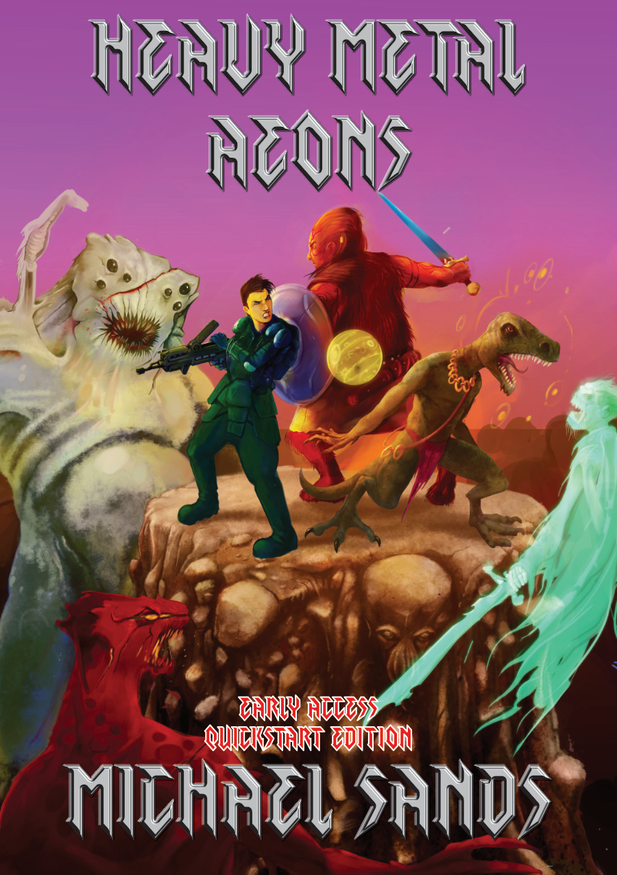 Cover image for Heavy Metal Aeons