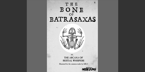 Cover image for The Bone of Batrasaxas