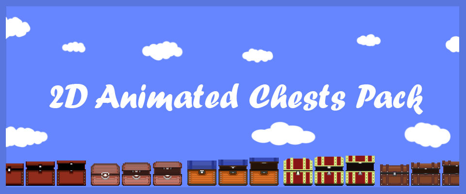 2D Animated Chests Pack