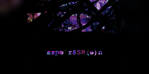 Cover image for aspəˈrāSH(ə)n