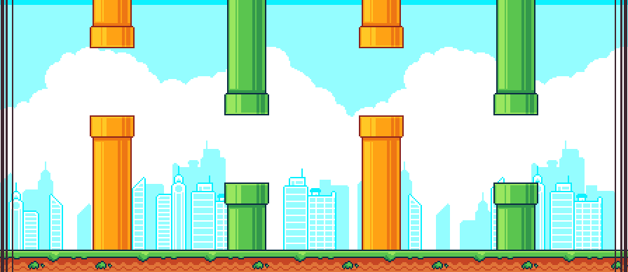 Flappy bird background