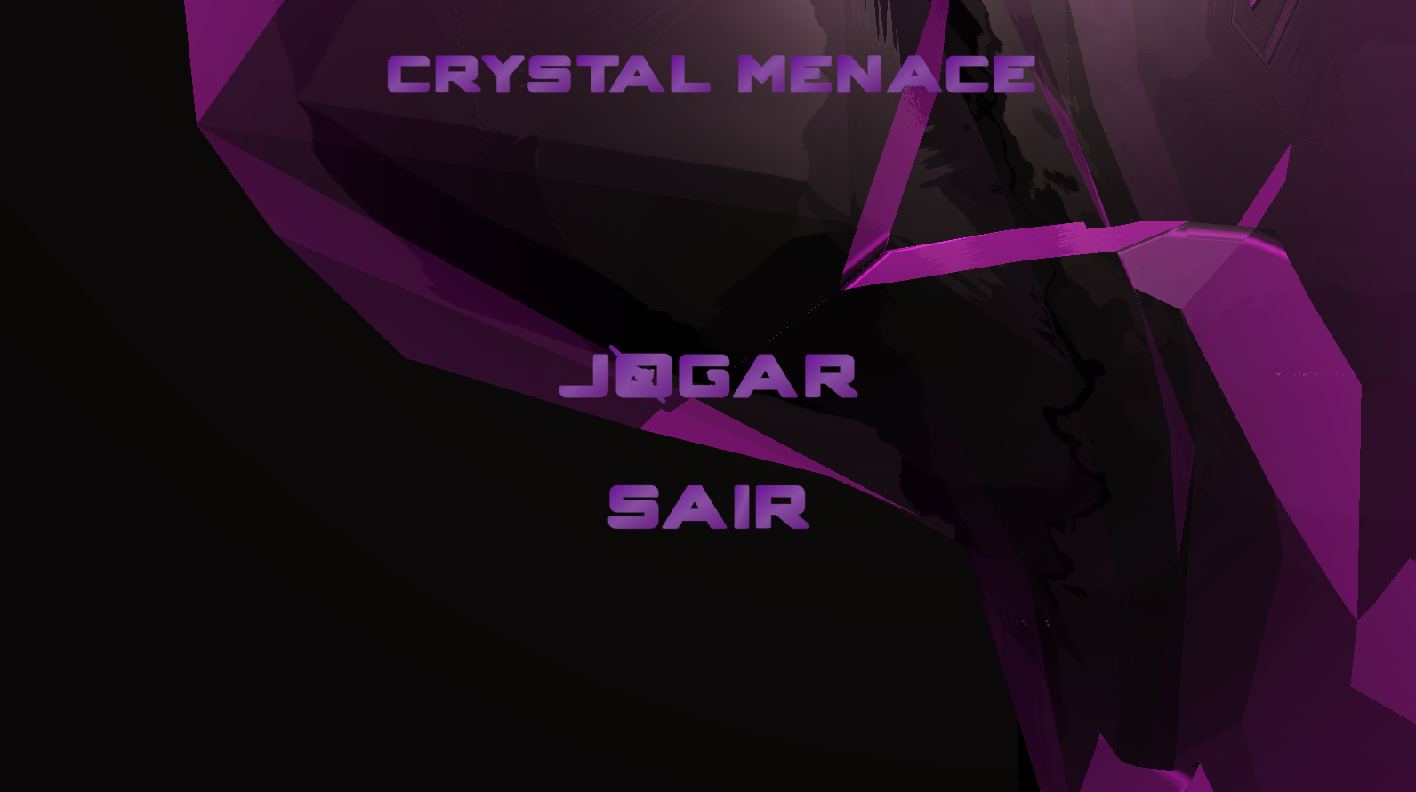 Cover image for Crystal Menace - The Game