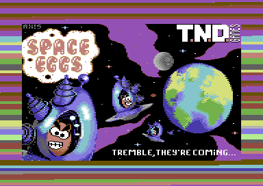 Cover image for Space Eggs [Commodore 64]