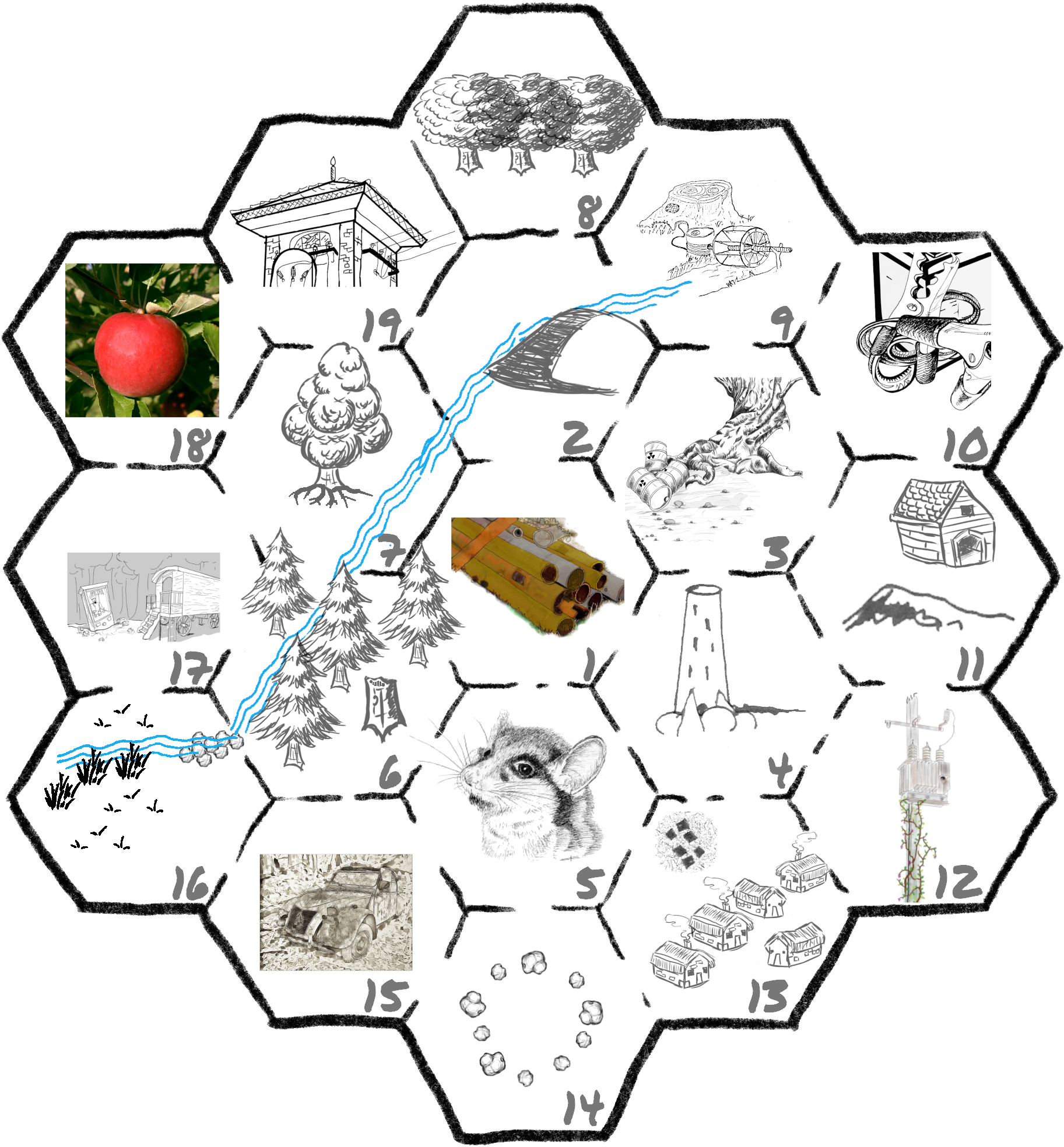 Cover image for Carte des Pâturages Électriques