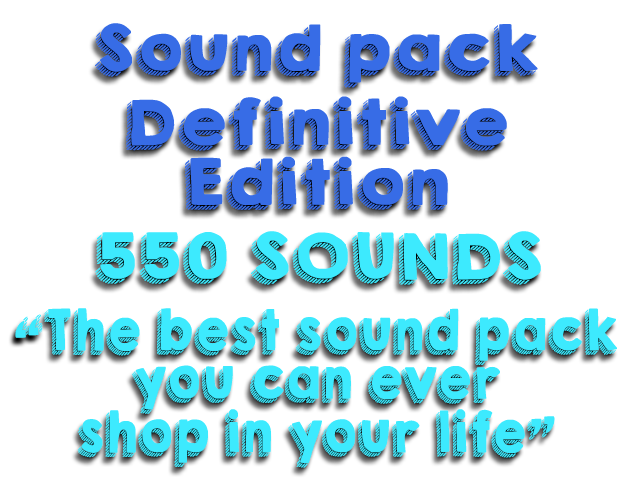 HUGE SOUND PACK! ⁓ 550 Sounds!