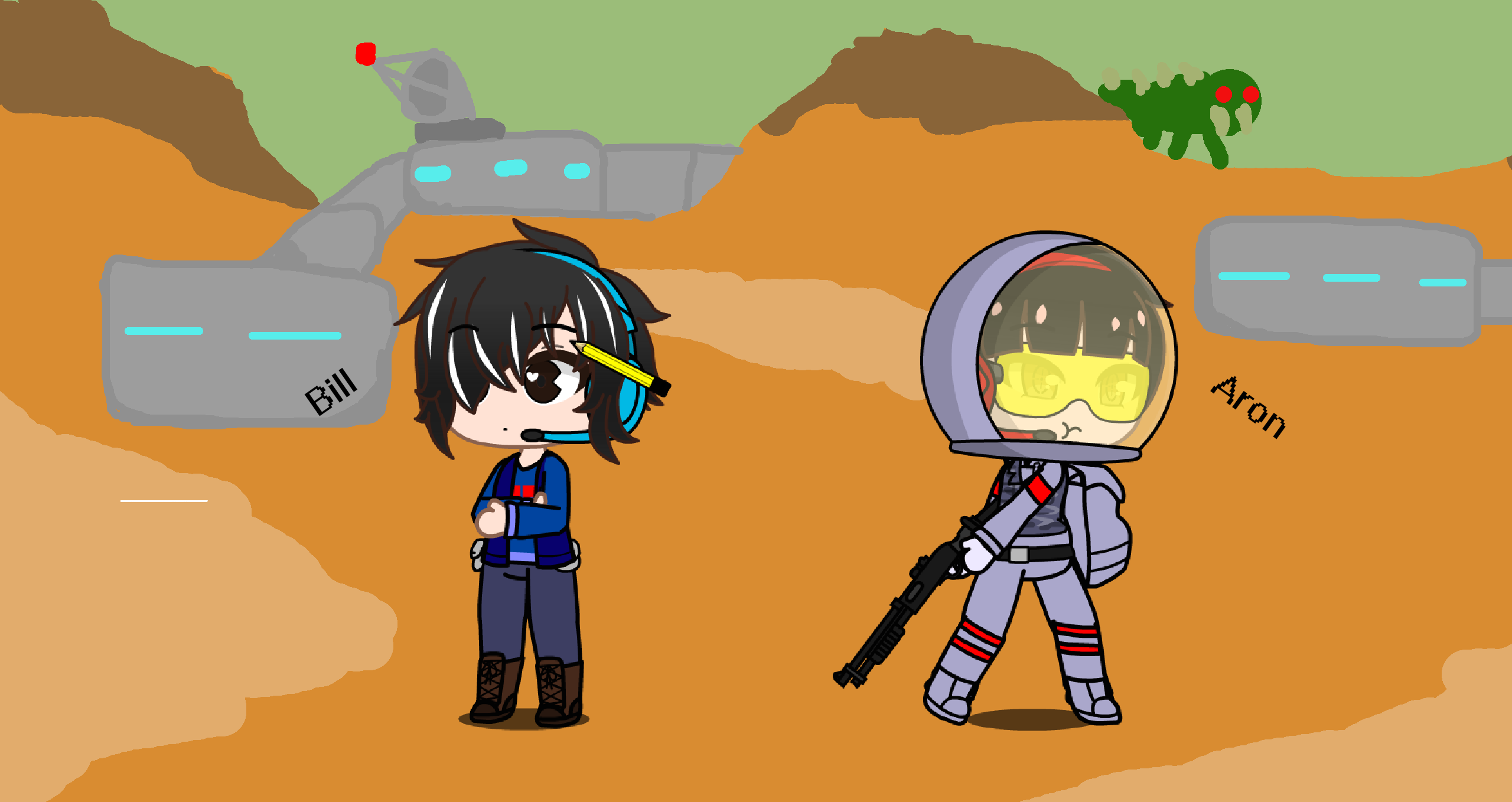 Martian Entomophobia (3D FPS project)